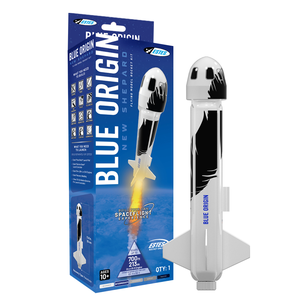 Blue Origin Shepard Builder Kit Skill Level Intermediate